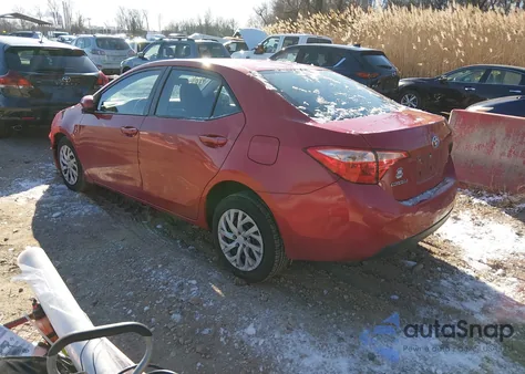 2017 Toyota Corolla Le from USA, damaged, VIN 2T1BURHEXHC937425